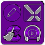 Logo of Purple Icon Pack android Application 